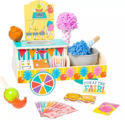 Melissa & Doug Set de joaca din lemn Toneta cu dulciuri - colectia Distractie la targ (MD92299) - kidiko