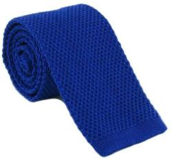 Papionette Cravata crosetata royal blue (KNT012)