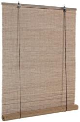 Bizzotto Jaluzea tip rulou din bambus maro pia 90 cm x 180 h (0458128) - storel
