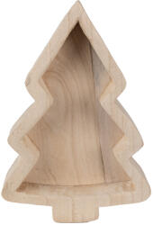 Clayre & Eef Platou lemn maro brad 33x23x6 cm (6H2132)