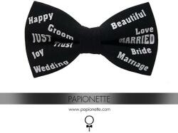 Papionette Papion just married black (PRT036)