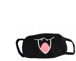  Masca protectie pentru fata reutilizabila, model kitty mouth (BU246-kittymouth)
