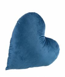 Bizzotto Set 4 perne decorative poliester albastru inimioara 42x41x15 cm (0463478) - storel