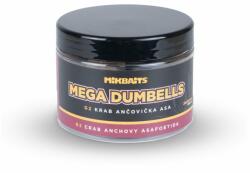 Mikbaits GANGSTER MEGA DUMBELLS - G2 BOJLI RÁK-SARDINIA ASA( OLAJ ESZENCIA) 24x30 mm 500 ml