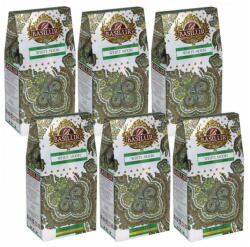 sarcia. eu BASILUR White Moon Ceyloni zöld tea, laza levelű, tejes aromájú, 100 g x6