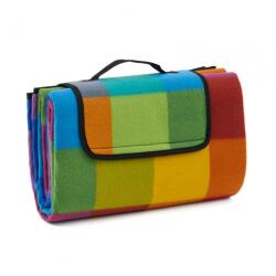  Patura Picnic Fleece 130x150 Cm Rainbow (hr-pcblk150-rbw)