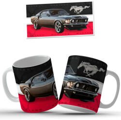 Mustang ezüst autó