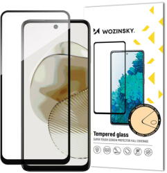 Wozinsky Folie de protectie Ecran WZK pentru Motorola Moto G73, Sticla Securizata, Full Glue, Neagra (fol/ec/wzk/mmg/st/fu/ne) - pcone