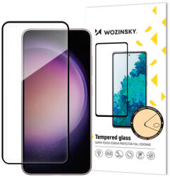 Wozinsky Samsung Galaxy S24 Plus 5D Full Glue teljes kijelzős edzett üvegfólia (tempered glass) 9H keménységű, tokbarát, fekete