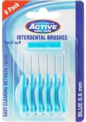 Beauty Formulas Active Oral Care 0,6 mm 6 buc albastru