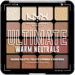 NYX Cosmetics Ultimate Shadow Palette Warm Neutrals 16x0.8 g