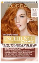 L'Oréal Excellence Creme Triple Protection vopsea de păr 48 ml pentru femei 8UR Universal Light Copper