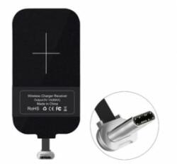 Nillkin MAGIC TAGS wireless töltő adapter (hosszított fej, fogadóegység, gyorstöltő, USB-C töltőcsatlakozó) fekete (GP-93670) - aqua