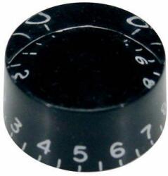 Boston KB-110 speed knob (hatbox), transparent black