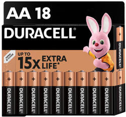 Duracell Baterie alcalina Duracell, AA, LR06, set 18 bucati (DUR-MN1500-18)