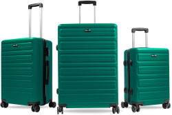 AGA Bőrönd készlet AGA Travel MR4657-Dark Green - Sötétzöld (K15374) - inlea