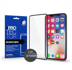 XPRO Tempered Glass Full 2.5D kijelzővédő üvegfólia, Samsung Galaxy A15 4G / 5G, fekete (129749)