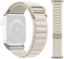 Apple Curea pentru Apple Watch, textilă, albă (pentru carcase de 49/45/44 mm)