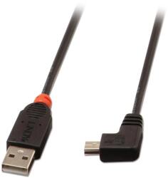 Lindy USB Mini USB Átalakító Fekete 1m 31971 (31971)