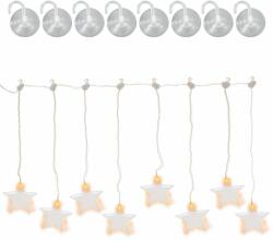 Nexos Fényfüggöny csillag 8 LED meleg fehér - kokiskashop