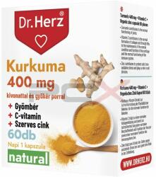 Dr. Herz Kurkuma+c-vitamin+szerves Cink Kapszula 60db