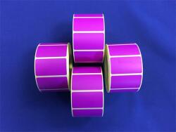  Etikett, thermo, 25x45 mm, 1000 etikett/tekercs, lila
