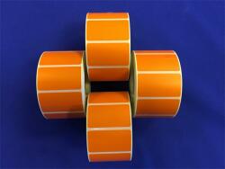 Etikett, thermo, 25x45 mm, 1000 etikett/tekercs, narancs - pcx