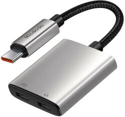 2in1 audio adapter Mcdodo CA-5570 2in1 USB-C 2x USB-C-re (CA-5570)