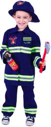 Rappa Costum de pompier pentru copii cu imprimeu ceh (M) (RP206700) Costum bal mascat copii