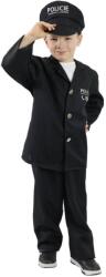 Rappa Costum de polițist pentru copii cu șapcă cu imprimeu ceh (M) (RP230538) Costum bal mascat copii