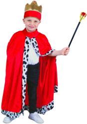 Rappa Costum pentru copii mantie regala (RP199088)