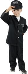 Rappa Costum de polițist pentru copii cu șapcă cu imprimeu ceh (S) (RP230514) Costum bal mascat copii