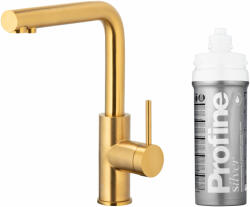 Armatura Duero Pure Basic baterie de bucatarie cu filtru pe picior aur/aur vechi 6623-914-31 (662391431)