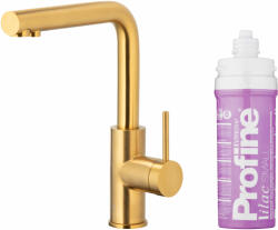 Armatura Duero Pure Basic baterie de bucatarie cu filtru pe picior aur/aur vechi 6623-915-31 (662391531)