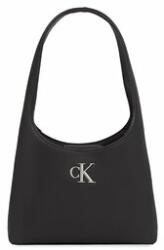 Calvin Klein Geantă Minimal Monogram A Shoulderbag T K60K611820 Negru