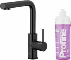 Armatura Duero Pure Basic baterie de bucatarie cu filtru pe picior negru 6623-915-81 (662391581)
