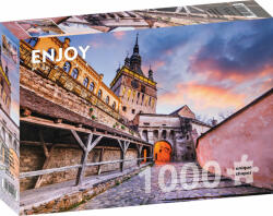 Enjoy 1000 db-os puzzle - Turnul cu ceas, Sighisoara (1029) (1029)