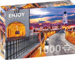 Enjoy 1000 db-os puzzle - The Small Square, Sibiu (1041) (1041)