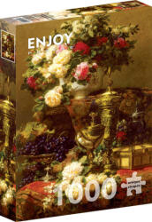 Enjoy 1000 db-os puzzle - Jean-Baptiste Robie: Flowers and Fruits (1221) (1221)