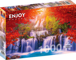 Enjoy 1000 db-os puzzle - Thee Lor Su Waterfall in Autumn, Thailand (1287) (1287)