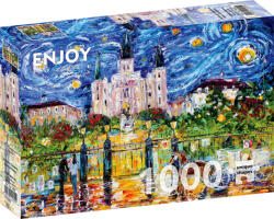 Enjoy 1000 db-os puzzle - Jackson Square, New Orleans (1455) (1455)