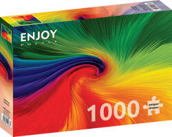 Enjoy 1000 db-os puzzle - Spinning Rainbow (1967)