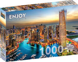Enjoy 1000 db-os puzzle - Dubai Marina at Night (2072) (2072)