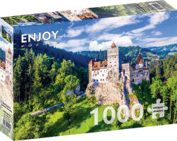 Enjoy 1000 db-os puzzle - Bran Castle in Summer, Romania (2100) (2100)