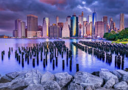 Enjoy 1065 - Cloudy Sky Over Manhattan, New York - 1000 db-os puzzle (1065)