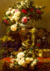 Enjoy 1221 - Jean-Baptiste Robie: Flowers and Fruits - 1000 db-os puzzle (1221)