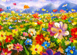 Enjoy 1341 - Colorful Flower Meadow - 1000 db-os puzzle