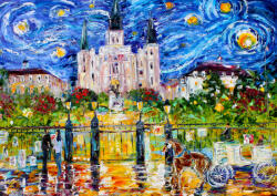Enjoy 1455 - Jackson Square, New Orleans - 1000 db-os puzzle (1455)