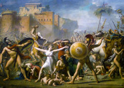 Enjoy 1554 - David Jacques-Louis - The Intervention of the Sabine Women - 1000 db-os puzzle (1554)