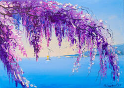 Enjoy 1753 - Wisteria by the Sea - 1000 db-os puzzle (1753)